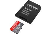 Minnekort - SANDISK Ultra PLUS microSD/SD - 200MB/s - 128GB - SDSQUBQ-128G-GNGMA