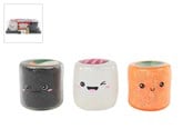 Små gaver til barn - Trend Toys Kawaii Squishy Sushi 3pcs 7cm In Takeaway box - 201116