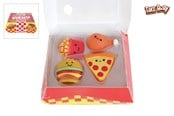Små gaver til barn - Trend Toys Take Away Squishy Fast Food 4pcs 3.5cm - 201103