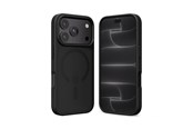Mobil - Deksel og etui - CRONG Hybrid MATTE Magnetic case with MagSafe for iPhone 18 Pro Max / 17 Pro Max - Black - CRGHMMIP1869PBLK