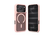 Mobil - Deksel og etui - CRONG Hybrid MATTE Magnetic case with MagSafe for iPhone 18 Pro Max / 17 Pro Max - Pink - CRGHMMIP1869PPNK