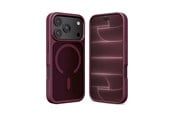 Mobil - Deksel og etui - CRONG Hybrid MATTE Magnetic case with MagSafe for iPhone 18 Pro / iPhone 17 Pro - Burgundy - CRGHMMIP1863PPRP