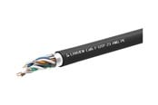 Nettverkskabel - Lanview bulk cable - 305 m - black - Svart - 305m - LVN-CAT6PE-FUTP-305M