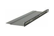 Rackskap - Lanview by Logon - rack cable organiser - L bent brushed - 0.5U - RAO215BL