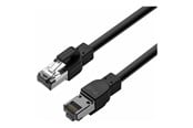 Nettverkskabel - Lanview patch cable - 3 m - black - Svart - 3m - LVN603SOUT
