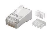 Nettverkskabel - MicroConnect network connector - aluminium - Sølv - CON6AFTP