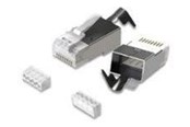 Nettverkskabel - MicroConnect network connector - aluminium - Sølv - CON81FTP