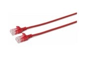 Nettverkskabel - MicroConnect network cable - 10 m - red - Rød - 10m - V-UTP610R-SLIM