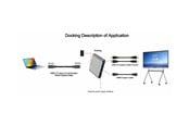 Dokkingstasjon - MicroConnect - docking station - USB-C - HDMI - MC-HUBAV1
