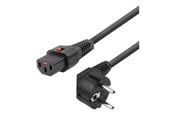 Strømkabel (intern) - MicroConnect - power cable - power CEE 7/7 to power IEC 60320 C13 - 5 m - MC-SCHC13-5