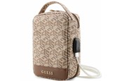 Veske/Hylster/Sekk til bærbar PC - GUESS GUHBHGCFSEW Organizer bag - brown GCube Stripe - 3666339120269