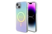 Mobil - Deksel og etui - GUESS GUHMP15MHITSQ iPhone 15 Plus 6.7" turquoise/turquoise hardcase IML Iridescent MagSafe - 3666339154936