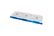 Kabinettvifte - Lian Li UNI FAN TL FLEX 120 Reversed (3-pack) with controller - Kabinettvifte - 120mm - Hvit med RGB-lys - 33 dBA - 12RTL1F3W