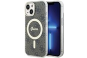 Mobil - Deksel og etui - GUESS IML 4G MagSafe iPhone 15 Plus Case - Brown - 3666339194598