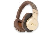 Hodetelefoner - GUESS Bluetooth on-ear headphones GUBH604GEMW brown/brown 4G Script - 3666339170219