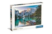 Puslespill - Clementoni HQC Emerald Lake Braies Jigsaw Puzzle 1000 pieces 2D Puslespill - 39887