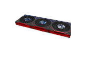 Kabinettvifte - Lian Li UNI FAN TL LCD FLEX 120 Reversed (3-pack) - Kabinettvifte - 120mm - Svart med RGB LED-lys - 29 dBA - 12RTLLCD1F3B