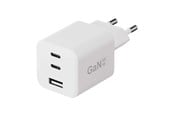 Mobil - Adaptere og ladere - X2O 65W Tripple Home Charger USB-C/C/A GaN - White - TR437001