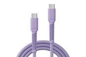 USB - X2O Longlife 100W USB-C/C cable 2M - Lavender - A12-193-0007 2M SOFT PINK