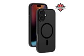 Mobil - Deksel og etui - X2O Mag Frosted Cover Apple iPhone 17 Semi-Transparent/Black - 10031