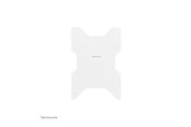 Veggmontering, AV-braketter & AV-møbler - Neomounts WL85-515WH16 mounting kit - for flat panel - rotatable - white - Max 50 kg - recommended for 75" - WL85-515WH16