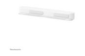 Veggmontering, AV-braketter & AV-møbler - Neomounts WL30-726WH1 mounting kit - for sound bar - easy installation - white - Max 5 kg - recommended for - WL30-726WH1