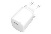 Mobil - Adaptere og ladere - eSTUFF power adapter - 100% recycled plastic - 24 pin USB-C - 20 Watt - ES637025
