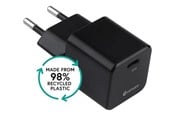 Mobil - Adaptere og ladere - eSTUFF INFINITE power adapter - EU GaN - USB-C - 30 watt - ES637028