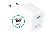 Mobil - Adaptere og ladere - eSTUFF INFINITE power adapter - EU AVS GaN 98% recycled plastic - USB-C 3.1 - 60 watt - ES637060