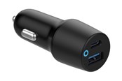 Mobil - Adaptere og ladere - eSTUFF INFINITE car power adapter - USB Type A USB-C - 38 watt - ES631031