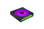 Kabinettvifte - Lian Li UNI FAN SLINF FLEX 120 Reversed - Kabinettvifte - 120mm - Hvit med RGB-lys - 31 dBA - 12RSLIN1F1B
