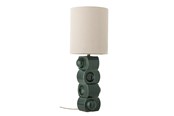 Lamper - Bloomingville Brady Bordlampe, Grønn, Steintøy - 82063501