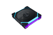 Kabinettvifte - Lian Li UNI FAN SL FLEX 120 - Kabinettvifte - 120mm - Svart med RGB LED-lys - 28 dBA - 12SL1F1B