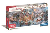 Puslespill - Clementoni HQC Panorama Jigsaw Puzzle: Getting Ready for Christmas 1000 pieces 2D Puslespill - 39927