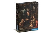 Puslespill - Clementoni Louvre Museum "Virgin of the Rocks" Jigsaw Puzzle 1.000 pieces 2D Puslespill - 39976