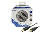 USB - Deltaco - USB cable - USB to USB - 2 m - USB2-8-K