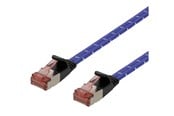 Nettverkskabel - Deltaco patch cable - 1 m - white blue - Blå - 1m - UFTP-2301