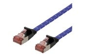 Nettverkskabel - Deltaco patch cable - 1.5 m - white blue - Blå - 1m - UFTP-2302