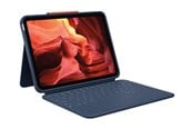 Tastatur - Logitech Rugged Combo 4 - keyboard and folio case - classic blue Input Device - Tastatur & Foliosett - Blå - 920-011192