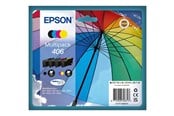 Printertilbehør blekk/toner - Epson 406 Multipack - 4-pack - black yellow cyan magenta - original - ink cartridge - C13T17G64010