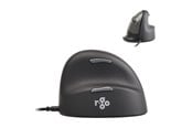 Mus - R-Go Tools R-Go HE Break - Vertical mouse - Optisk - 5 knapper - Grå - RGOHBRSWDBL