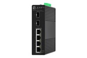 Switch/splitter - LevelOne Hilbert IGS-2106P - switch - industrial lite 802.3af/at -40 to 75°C - 6 ports - smart - IGS-2106P