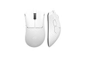 Mus - MCHOSE V7 Lightweight Ergonomic Wireless - Gaming mus - Optisk - 6 knapper - Hvit - HW-V7-5