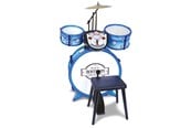 Musikk - Bontempi Trommesæt m/stol & elektronisk rytme +3år 3XAA bat - 525602