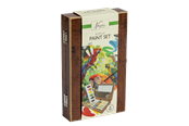 Arts & Crafts - Tilbehør - Nassau Wooden Box - Acrylic Paint - 19 pcs - AR077002
