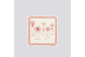 Hund - Hay zzHAY - Recycled Dogs Scarf 55 x 55 (White & Red) - AE930-D281-AS30