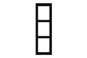 Smarthus - 2N - mounting frame - black - 9155023B