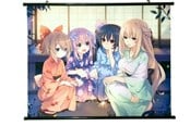 Reklameartikler - Idea Factory - Neptunia - Yukata Wall Scroll 32" x 24" - 5060112438042