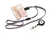 Konferanse & Presentasjon - DURABLE card holder - for 54 x 85 mm - transparent (pack of 25) - 811819
