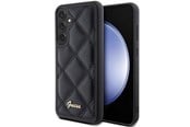Mobil - Deksel og etui - GUESS GUHCS23FEPSQSQSK S23 FE S711 black/black hardcase Quilted Metal Logo - 3666339218713